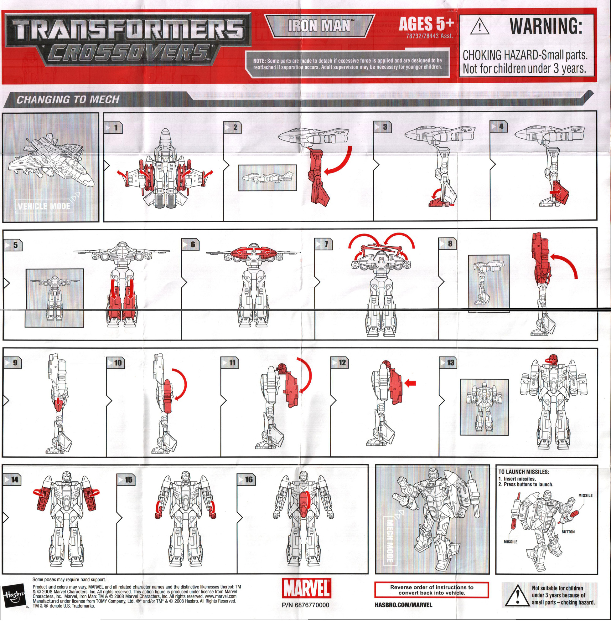 iron man instructions